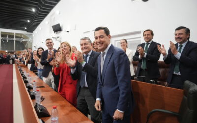 Juanma Moreno logra ser investido presidente de la Junta con el apoyo de Vox tras el acuerdo de gobierno
