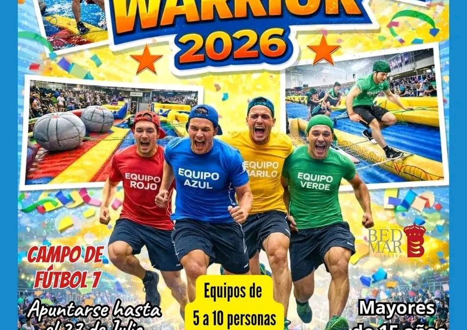 El Ninja Warrior llega a Bedmar el próximo 4 de agosto