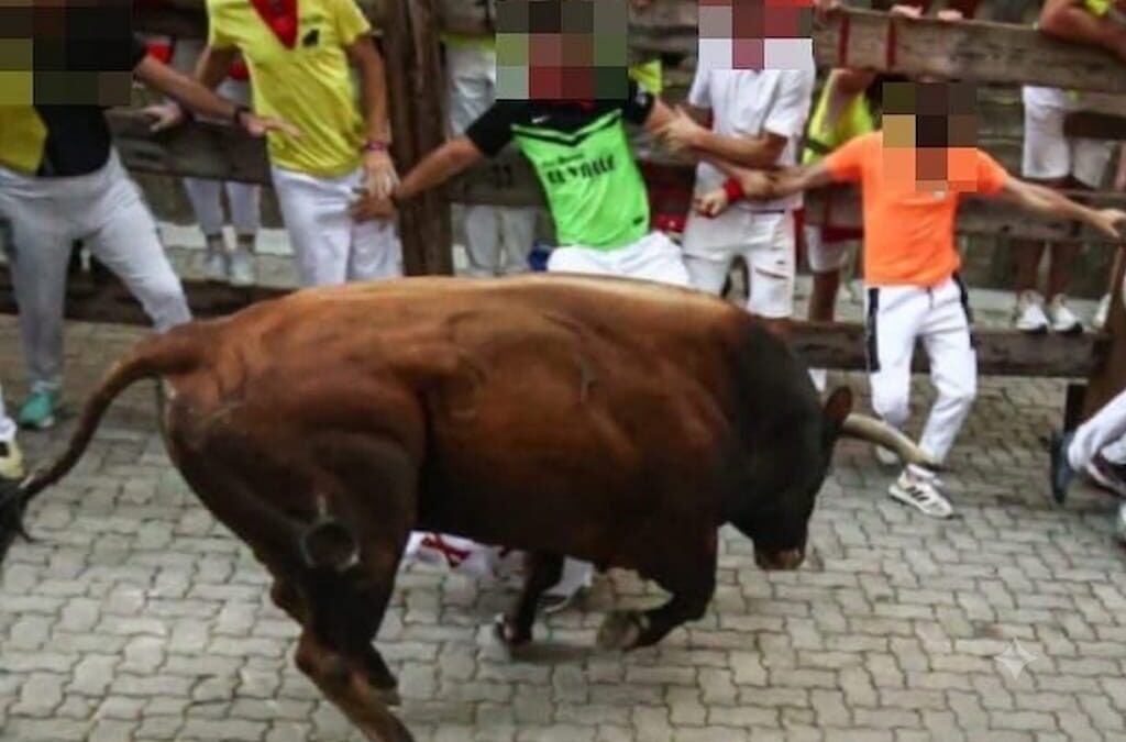 Un joven de Alcalá la Real, entre los heridos en el séptimo encierro de San Fermín