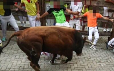 Un joven de Alcalá la Real, entre los heridos en el séptimo encierro de San Fermín