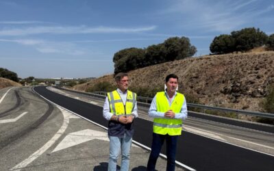 La Junta mejora el firme de la carretera A-301 entre La Carolina y Vilches con una inversión de 1,2 millones de euros