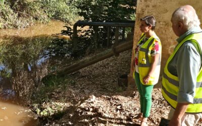 La Junta financia las obras de emergencia en la comunidad de regantes de Ibros a través del Plan Andalucía Actúa