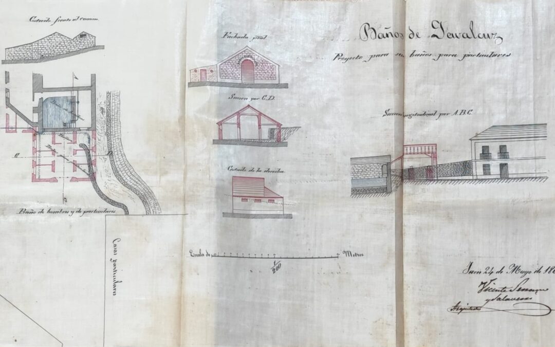 «El Archivo te cuenta» publica documentos históricos del origen de los Baños de Jabalcuz