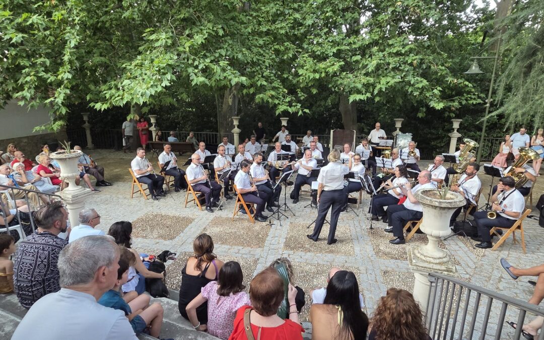 La Banda Municipal de Música cosecha otro éxito con su concierto en Jabalcuz