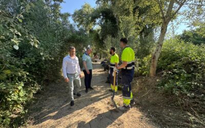 Jaén inicia con medios propios la recuperación del camino de Los Cañones Río Frío tras los daños de las tormentas