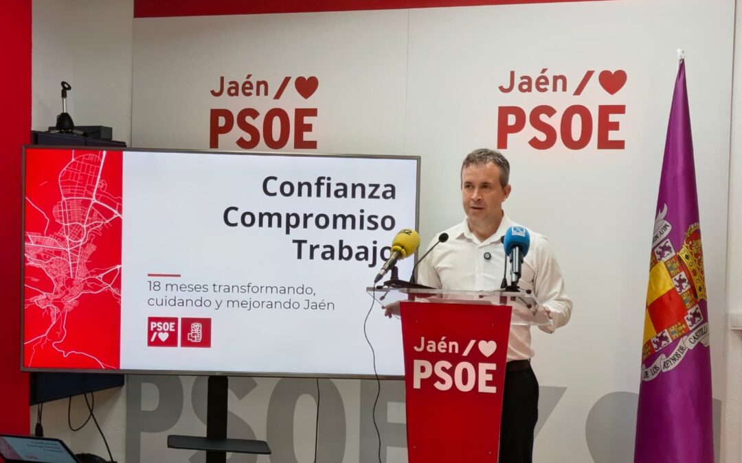 El Ayuntamiento de Jaén cierra 18 meses de gobierno con 200 millones de euros de inversión, el mayor volumen en la historia de la ciudad