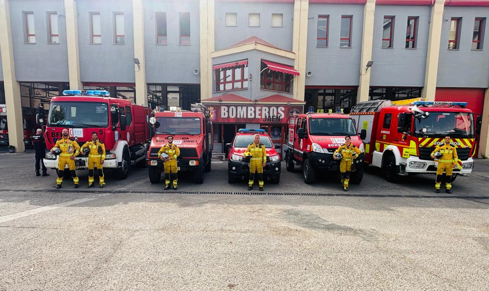 Foto Vehículos Retenes forestales Bomberos Jaén