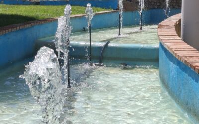 Actos vandálicos dañan las toberas de la fuente del parque del Bulevar de Jaén