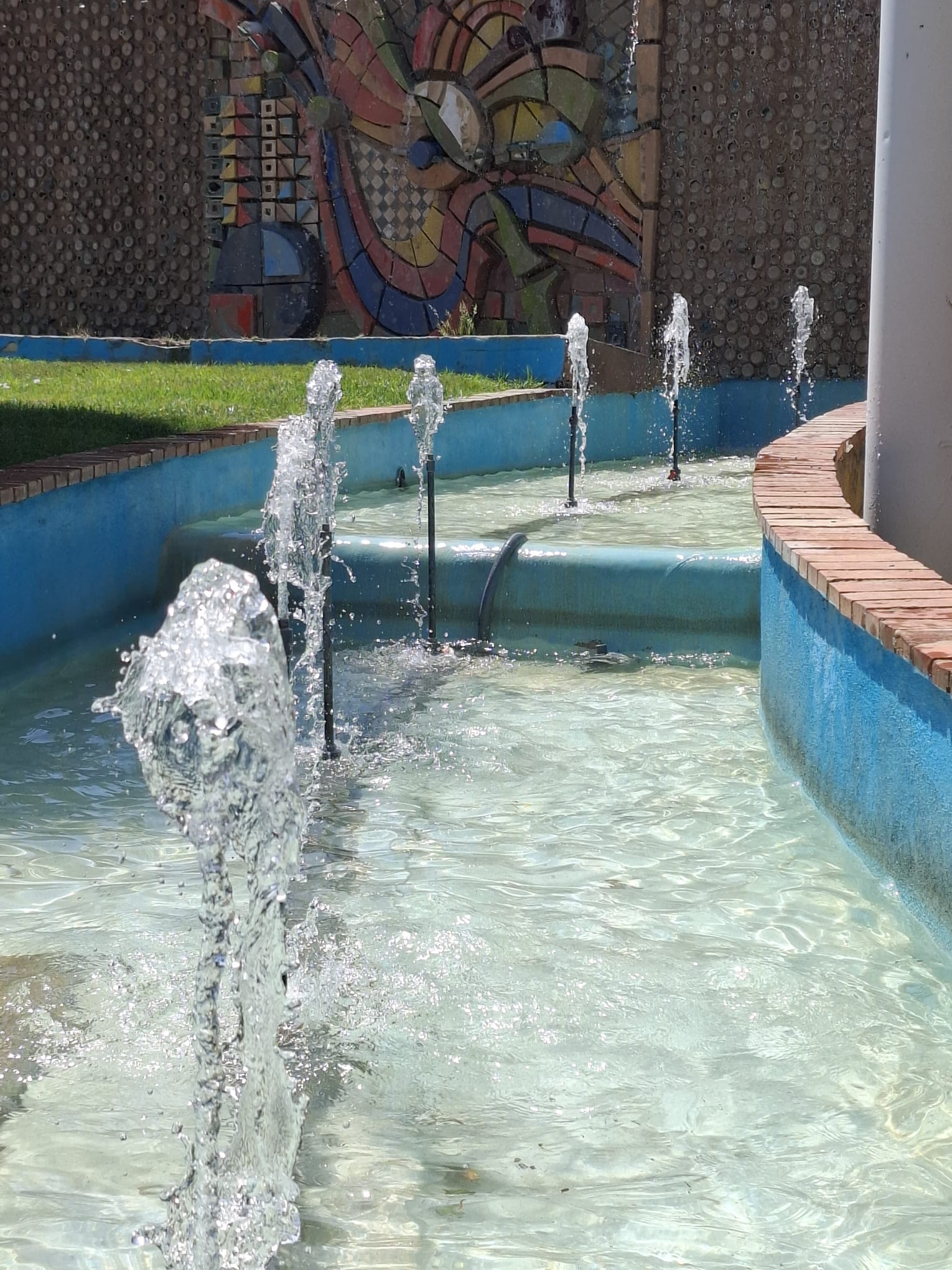 Foto arreglo fuente Bulevar 1
