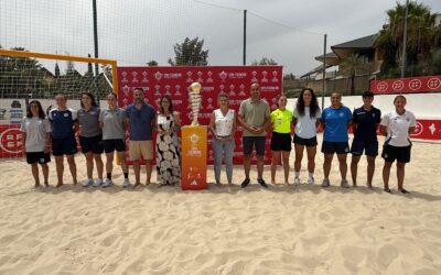 Jaén acoge la décima edición de la Copa RFEF de fútbol playa femenino