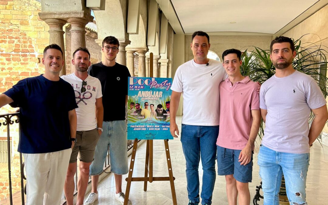 Andújar celebrará el 17 de julio una gran Pool Party en la piscina municipal con artistas locales