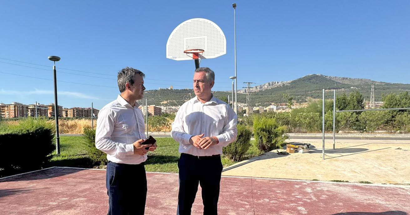 Fotografía Pistas Baloncesto barrio de El Bulevar