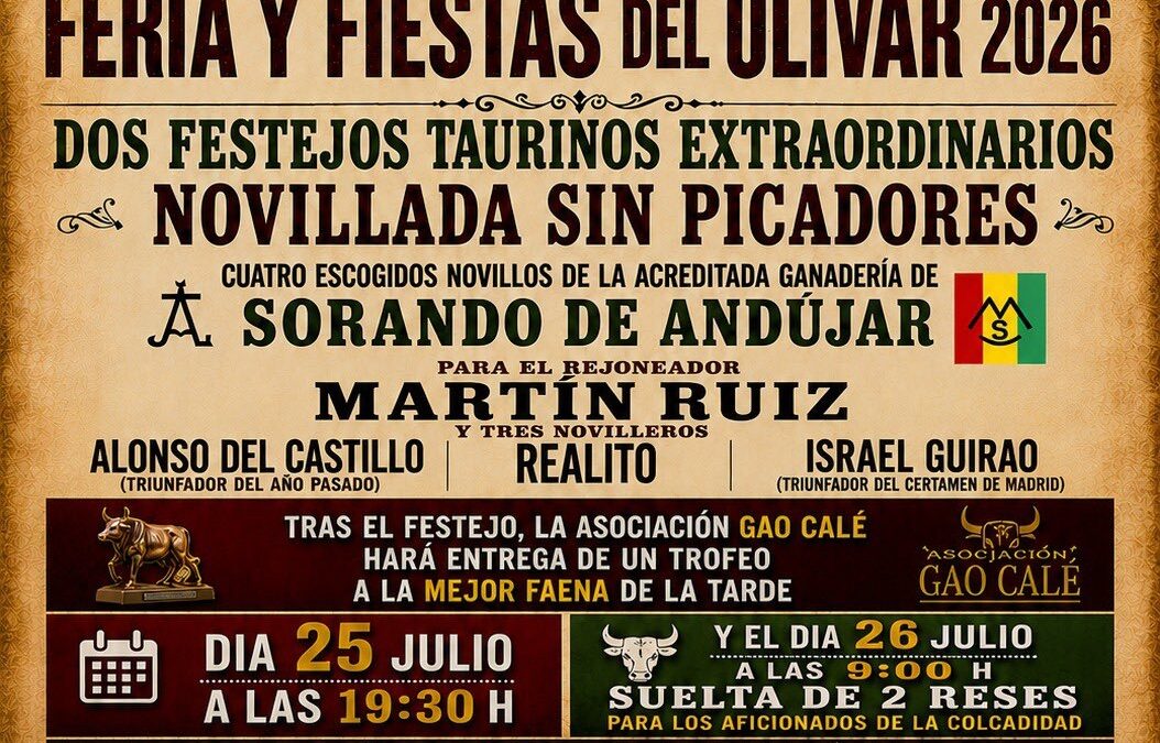 Denuncian que este pueblo jiennese invita a menores a novilladas
