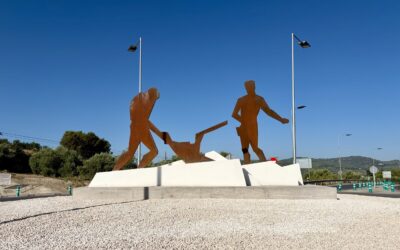 Alcalá la Real presenta la nueva rotonda de «El Portichuelo»