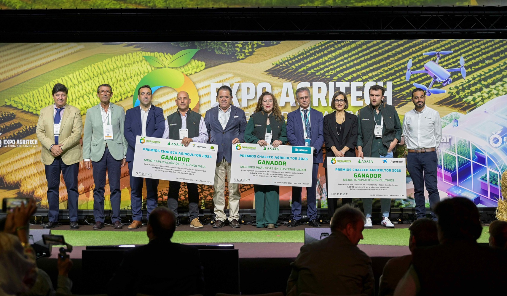 Los ganadores de los Premios Chaleco Agricultor – Expo Agritech 2026_