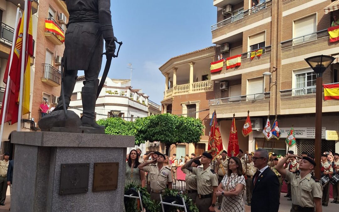 Homenaje al General Reding en uno de los actos más solemnes de las Fiestas de la Batalla de Bailén