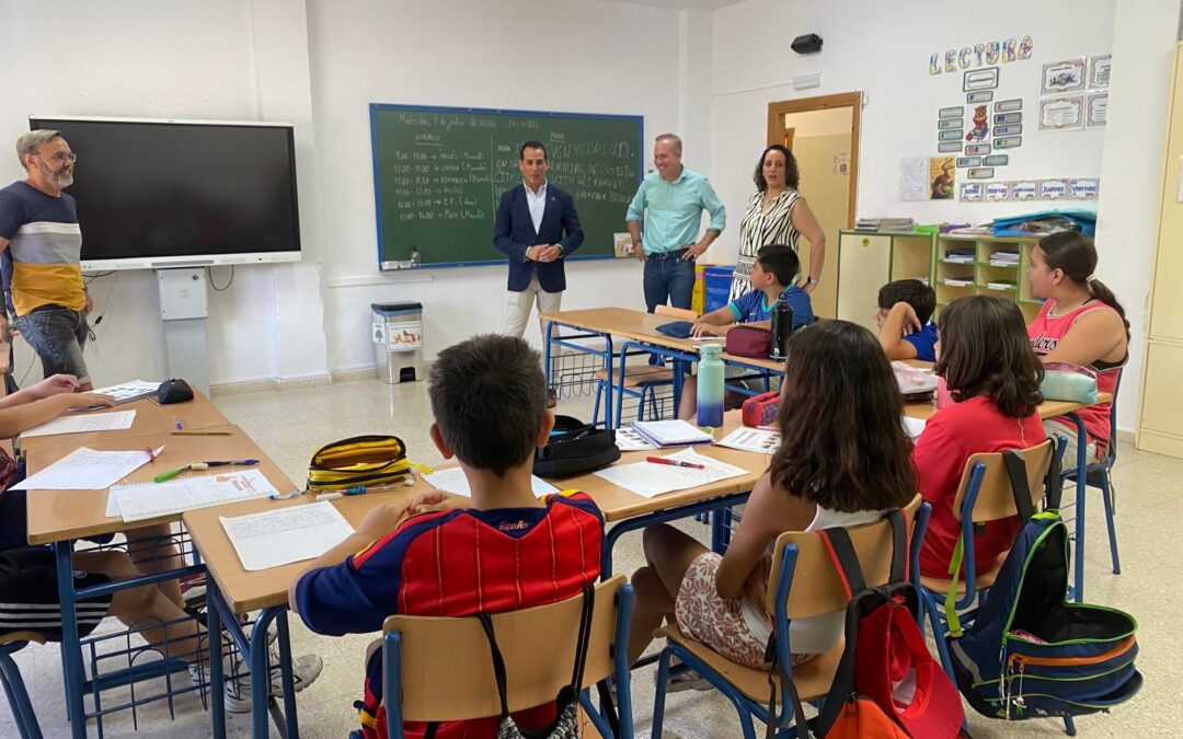 Más de 1.300 estudiantes jiennenses comienzan hoy el Programa de Refuerzo Estival de la Junta, la cifra más alta desde su inicio en 2019