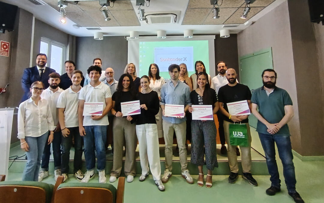 IRIS AI, ganador de la final de los Santander X Awards de la Universidad de Jaén