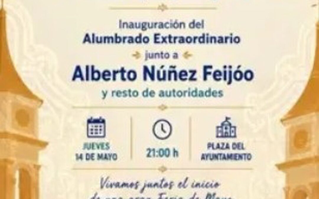 Multa de 300 euros al alcalde de La Carolina por incluir a Feijóo en una invitación institucional de la feria