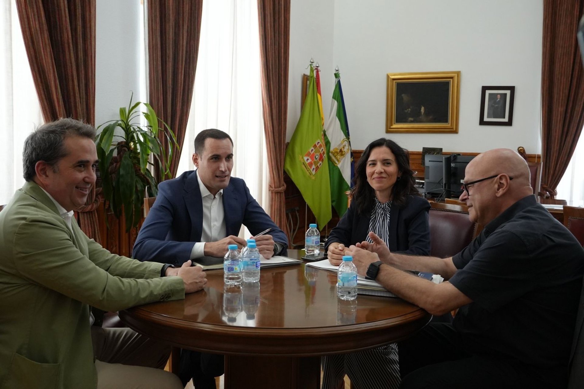 Jaén.- MásJaén.- Agua.- Diputación y CHG abordan los avances del Plan Urgente de Infraestructuras Hidráulicas