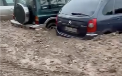 La lluvia y las tormentas dejan una decena de avisos por anegaciones en Jaén