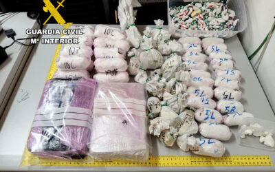 La Guardia Civil desmantela un punto de venta de droga en Noalejo con dos detenidos