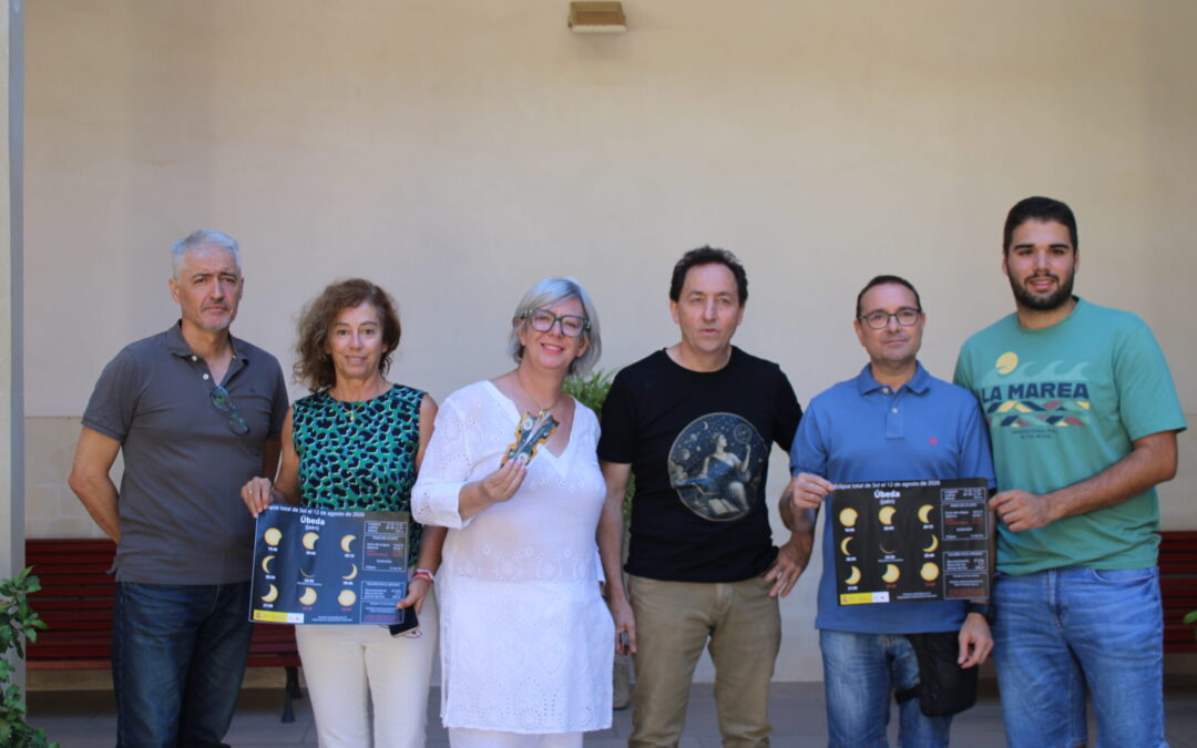 Úbeda y el eclipse solar del 12 de agosto, tres puntos estratégicos y gafas homologadas