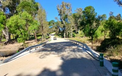 La Junta abre el vado inundable sobre el río Jándula por el 799º aniversario de la Aparición de la Virgen de la Cabeza