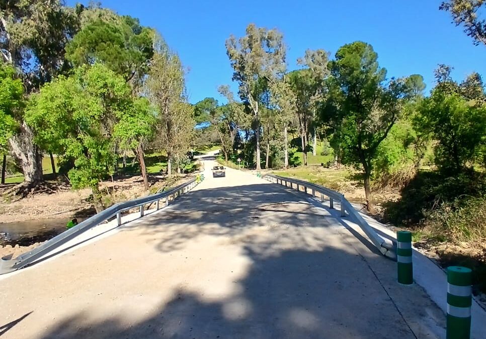 La Junta abre el vado inundable sobre el río Jándula por el 799º aniversario de la Aparición de la Virgen de la Cabeza
