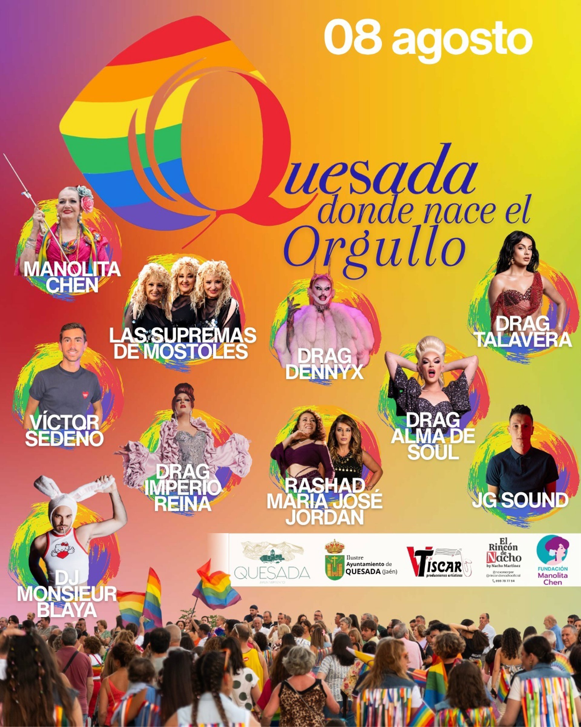 Jaén.- Quesada celebra este sábado una nueva jornada de Orgullo por la inclusión y la tolerancia