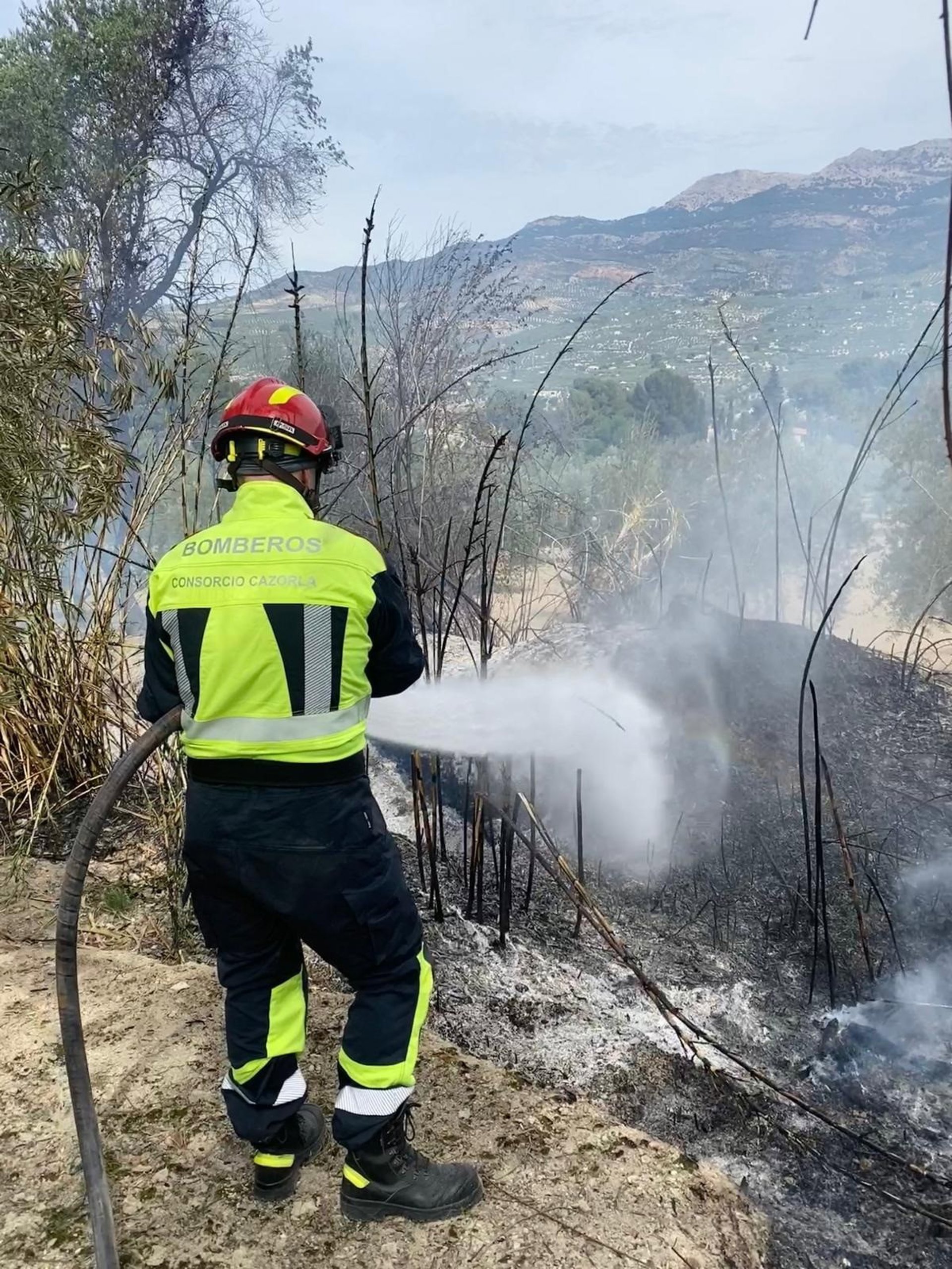 Jaén.-Bomberos critican la situación del parque de Cazorla este verano «con dos efectivos por turno»