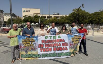 Convocan una concentración el 5 de septiembre en Linares-Baeza para exigir mejorar ferroviarias