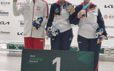 La jienense Isabel López se proclama campeona del mundo de tiro con carabina para personas ciegas