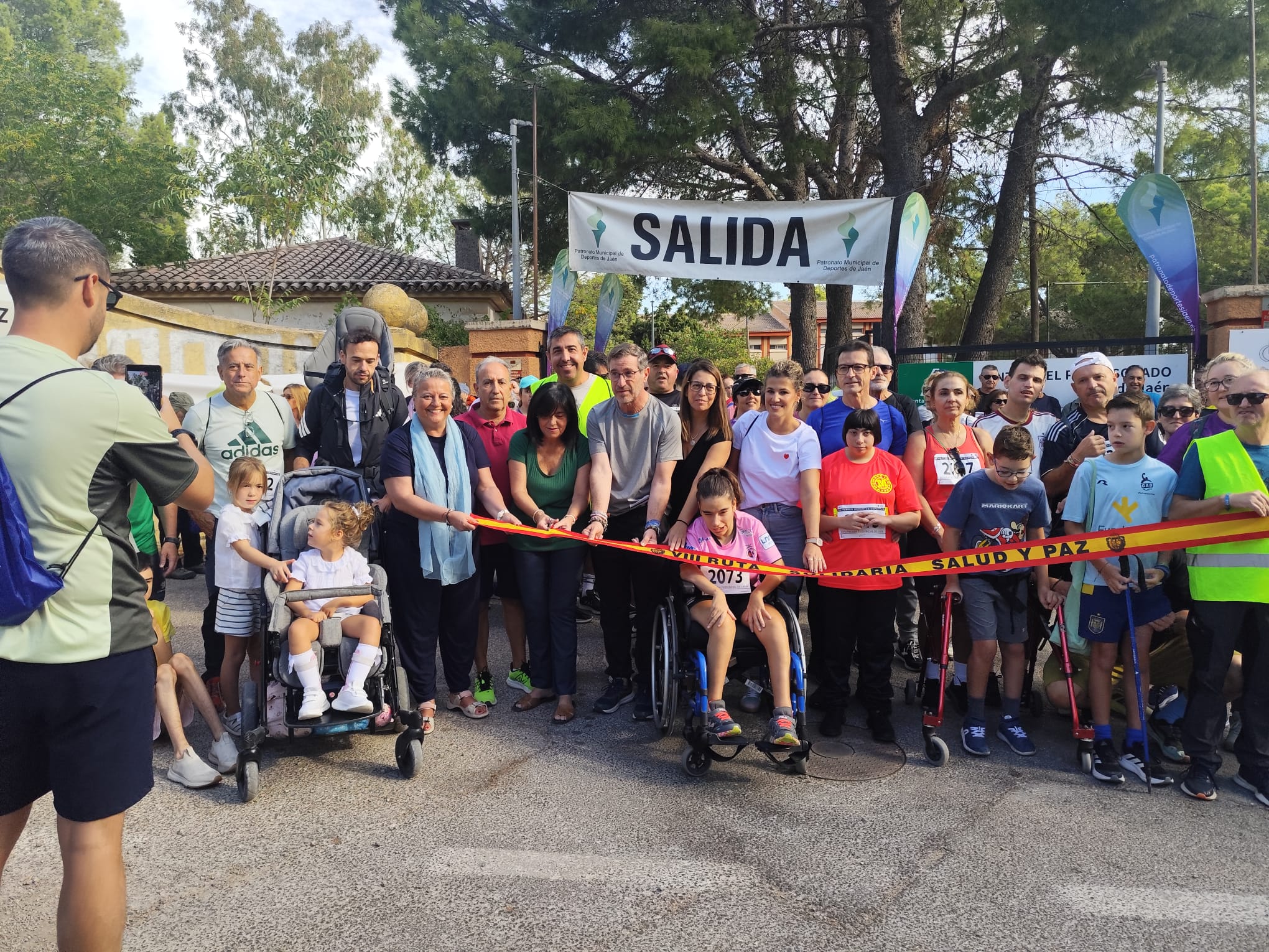 La VIII Caminata Solidaria Salud y Paz apoya a ASPACE Jaén en su 30 aniversario